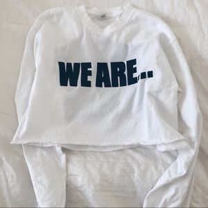 Penn State Cropped Long Sleeve